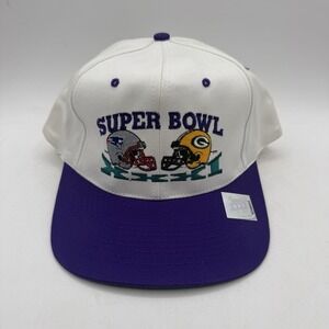 Super Bowl XXXI 31 Green Bay Packers New England Patriots NFL Snapback Hat READ*